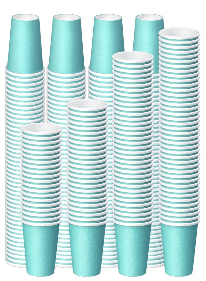 Prgery 300 Pack 3 oz Paper Cups, Bathroom Cups Disposable,Moushwash Cup Small Snack Cup for Water, Juice, Candy Ideal for Party Bathroom and Office (Blue) - Image 1